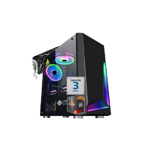 PC Gamer AMD Ryzen 5 5600XT Video Rtx 3060 12Gb Ram 16Gb Ddr4 Ssd Nvme 1Tb Wifi Bluetooth Windows 11 64bit