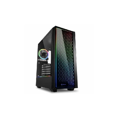 Gabinete Gamer Sharkoon Rgb Lit 200 2 Fanes 120mm Argb Hub 4 Port