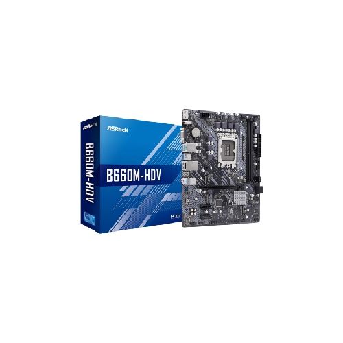 Motherboard Asrock B660m Hdv Lga Socket S1700 Para Intel 12va y 13va Generacion