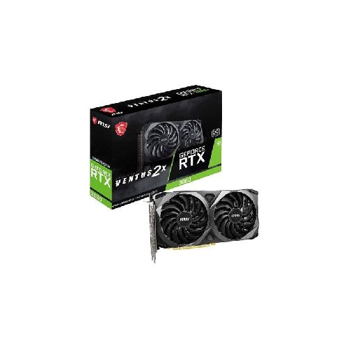 Tarjeta De Video Msi Rtx 3060 12Gb Gddr6 Gaming Oc Hdmi Dp Nvidia GeForce Pci-e 4.0 192bits DirectX OpenGL