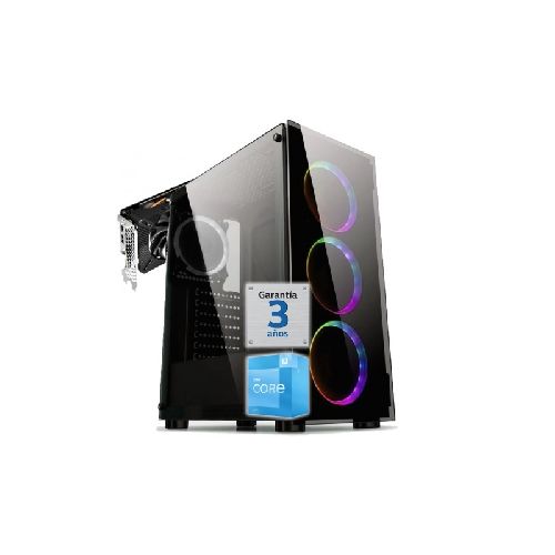 PC Gamer Intel Core i3 12100f Ram 16Gb Ddr4 Ssd Nvme 512Gb Rtx 3060 12Gb Gddr6 Dp Hdmi Wifi Juegos Instalados