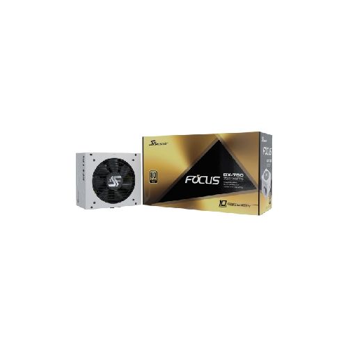 Fuente De Poder SEASONIC Focus Gx 750w 80P Gold Ssr-750fx Blanco