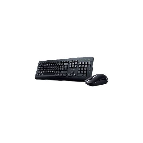 Combo Teclado y Mouse Genius Km160 Cableado Usb