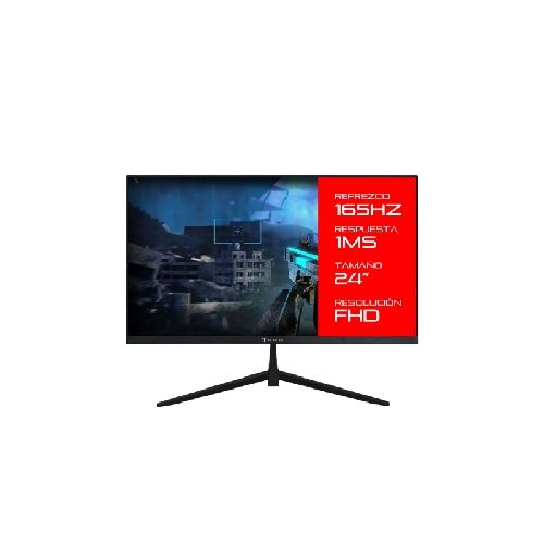 Monitor Gamer PERSEO 24 Hermes 165hz 1ms Panel Va Fhd 1080p FreeSync Hdmi Dp Compatible Con Vesa 100x100 Parlantes