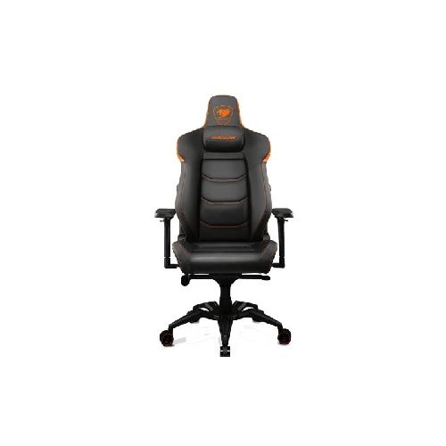 Silla Gamer Cougar Armor Evo Naranja Soporta Hasta 160Kg Regulable Reclinable 180 Grados Almohadones