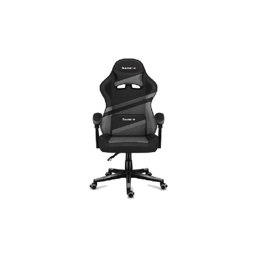 Silla Gamer HUZARO HZ-Force 4.4 Air Mesh Tapiz Hasta 130kg Gris Regulable Reclinable Almohadilla