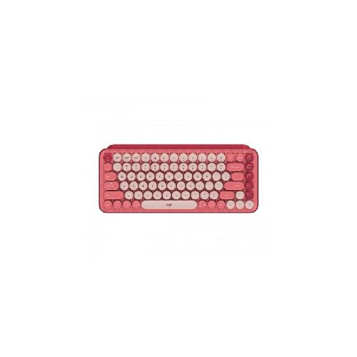 Teclado Mecanico Logitech Pop Keys Heartbreaker Inalambrico Hasta 3 Dispositivos Simultaneos