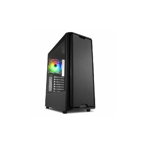 Gabinete Gamer Sharkoon Sk3 Rgb Atx 2 Fanes 120mm Led Vidrio Templado Lateral