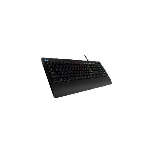 Teclado Gamer Logitech G213 Prodigy Rgb Usb G Mech-Dome LightSync Resistente Al Agua