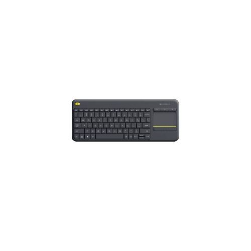 Teclado Logitech K400 Plus Para Pc Tv Inalambrico Con Touchpad Integrado Windows Android MacOS