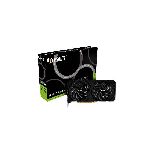 Tarjeta De Video PALIT Rtx 4060 8Gb Ddr6 Infinity 2 Hdmi Dp Nvidia GeForce Pci-e 4.0 128bits DirectX OpenGL