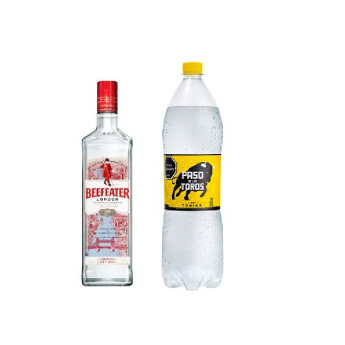 Gin Beefeater 750ml + Tónica PDT 1.5 Regular o Sin Azúcar