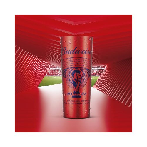 Vaso Budweiser MUNDIAL QATAR 2022