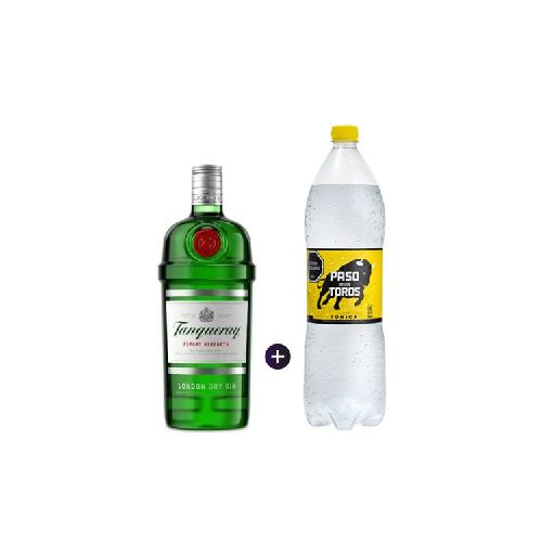 Gin Tanqueray 750ml + Tónica Regular o Sin Azucar 1.5L