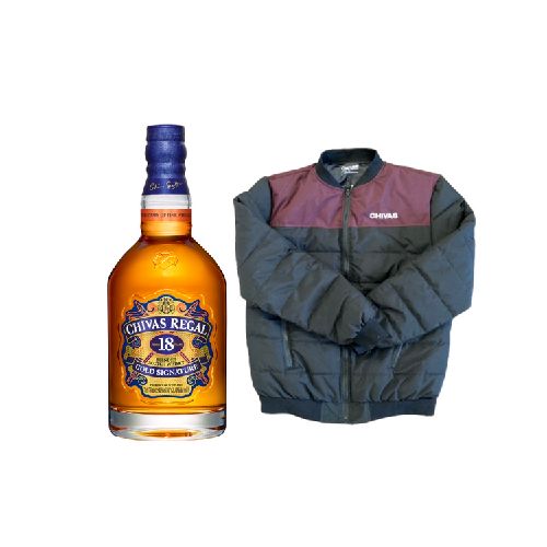 Chivas 18 años 750ml + Campera Chivas