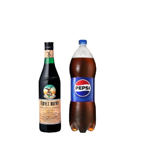 1 Fernet Branca 975ml + 1 Pepsi Regular o Black 2 L