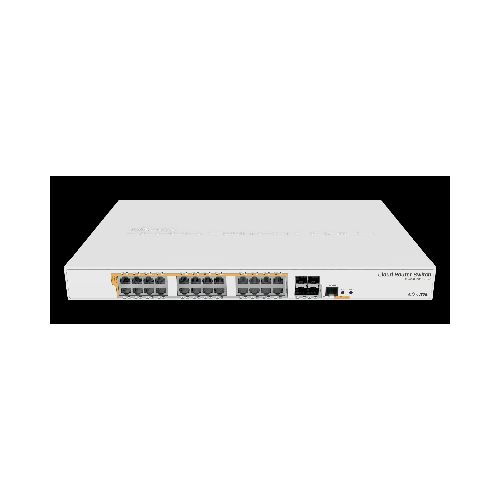 MikroTik Cloud Router Switch de 24 puertos Gigabit PoE 500W (CRS328-24P-4S+RM)