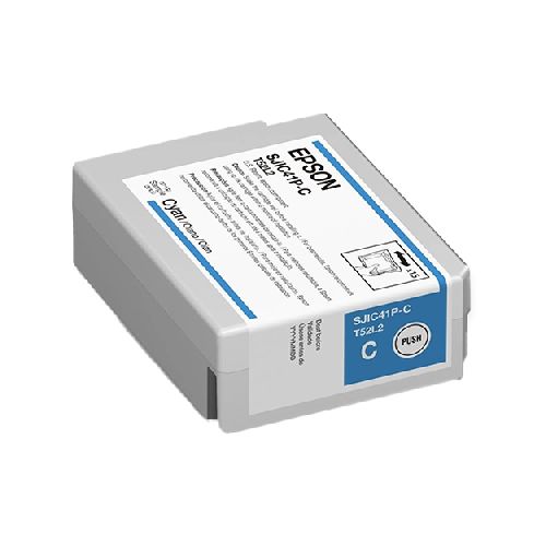 Epson Cartucho de tinta Original SJIC41P-C para ColorWorks C4000 (C13T52L220)