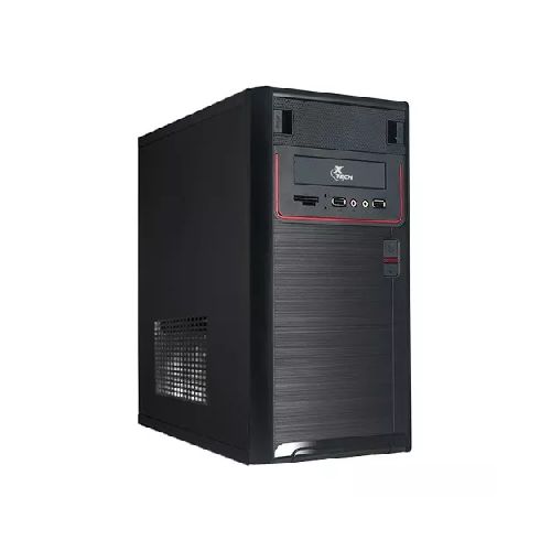 Xtech Gabinete Chasis MICRO ATX con unidad de fuente de alimentación (XTQ-100)