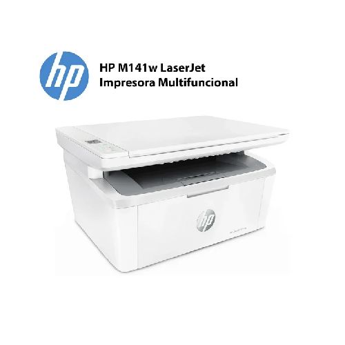 Impresora Multifuncion HP LaserJet M141w USB Wi-Fi 7MD74A  