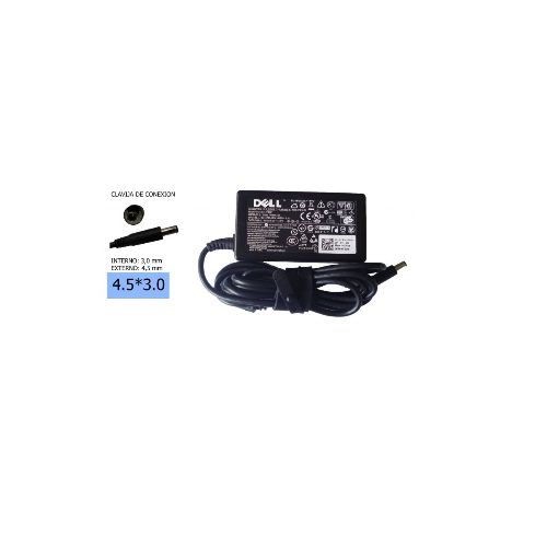 Cargador Compatible DELL 65W 19.5V 3.34A Conector: 4.5*3.0