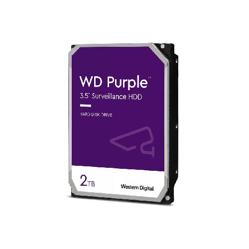 WD Purple Surveillance WD23PURZ - Disco duro - 2 TB - interno - 3.5