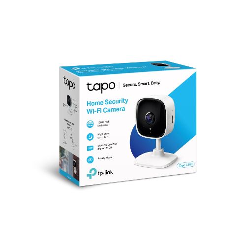 Cámara De Seguridad Tp-Link Tapo C100 Interior Visión Nocturna 1080p