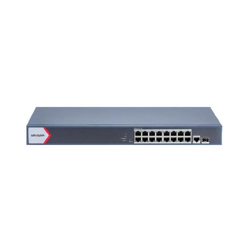 Switch PoE Hikvision 16 puertos gigabit 130w admin.