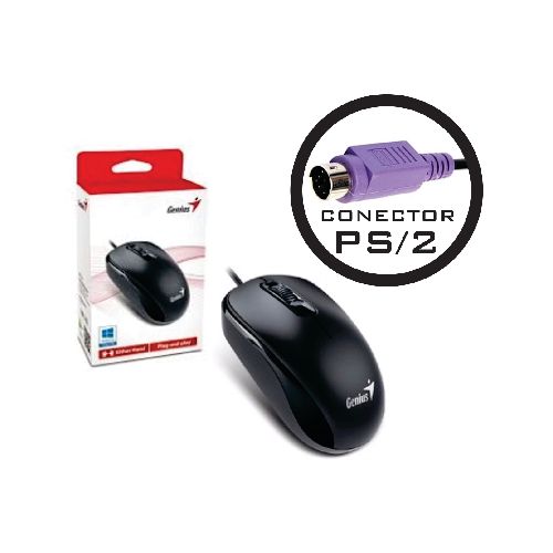 Mouse Genius DX-110 PS2 negro