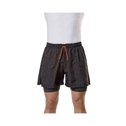 Short con calza running deporte con bolsillo en calza