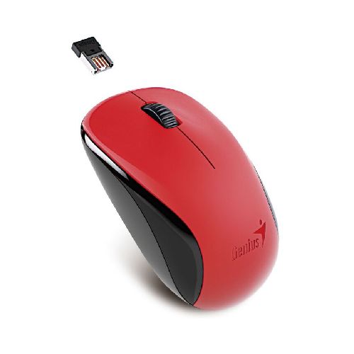 Mouse Genius NX-7000 inalámbrico rojo