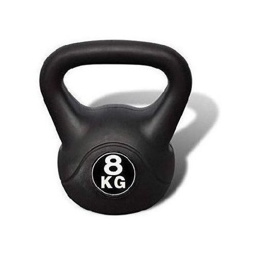 Pesa Rusa Kettlebell De Mano Recubierta De Plastico 8 Kg