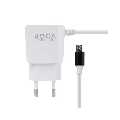 Cargador Inteligente ROCA 3.1A 2 USB microUSB