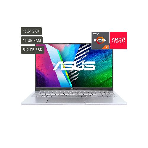 Notebook Asus Vivobook 15,6'' Oled Ryzen 7 16gb 512gb Win11