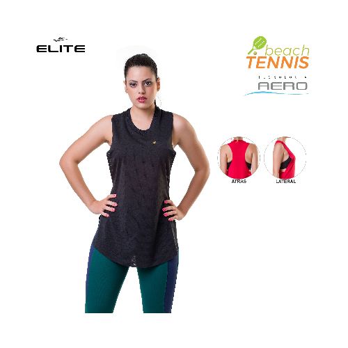 Musculosa Deportiva Elite Dama Fitness Gym Uv50+