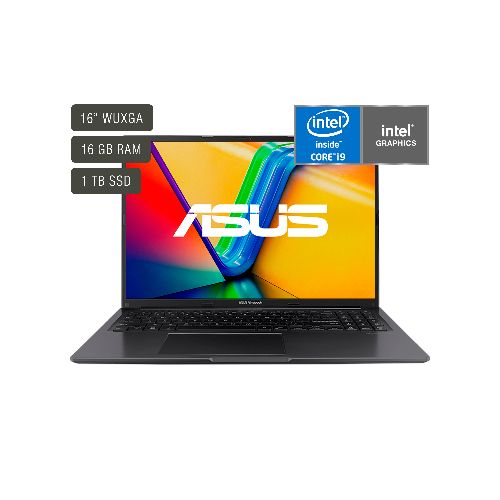 Notebook Asus Vivobook 16'' Core I9 16gb 1tb W11