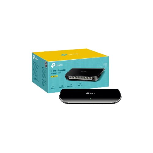 Switch TP-LINK TL-SG1008D 8 Puertos 10/100/1000 Carcasa Plástica