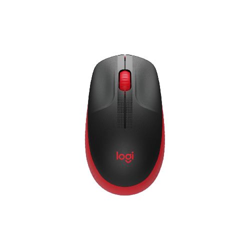 Mouse Logitech M190 Rojo Inalambrico