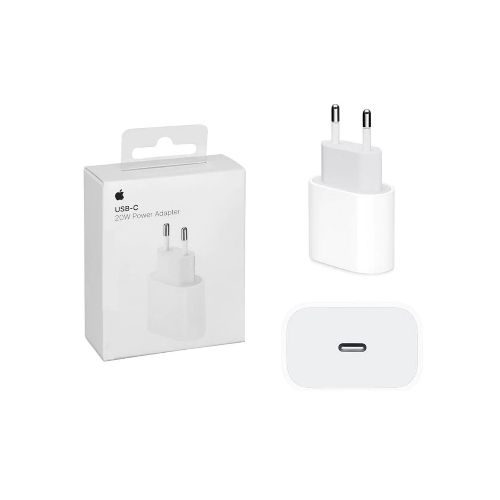 Cargador De Pared Usb C Apple 20w Carga Rápida