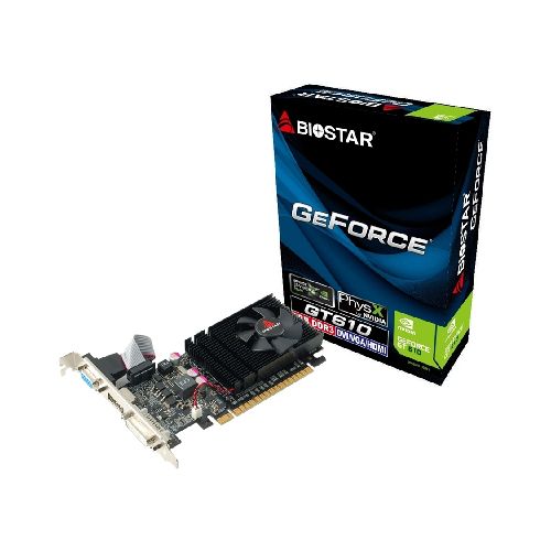 Tarjeta Video Biostar GT610 2GB DDR3