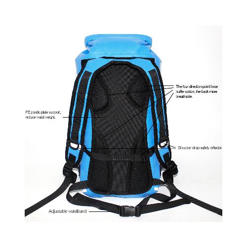 Mochila Marjaqe Impermeable Reflectante 25l