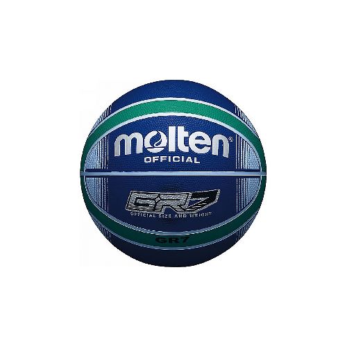 Pelota Basketball GRX7 N°5 Azul/Verde Goma MOLTEN