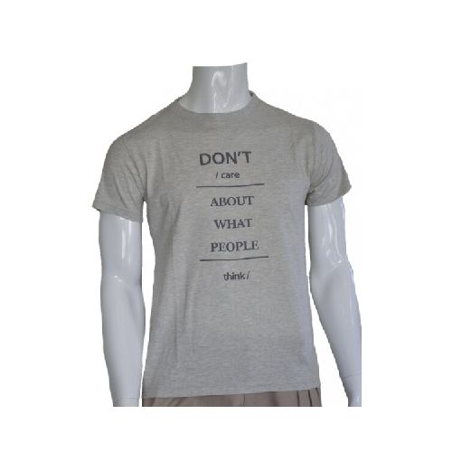 T-Shirt Don´t Care - BLANCA