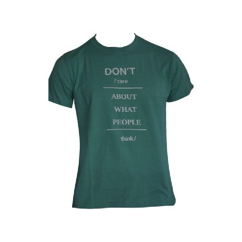 T-Shirt Don´t Care - Verde