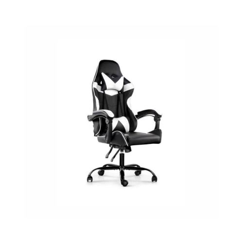 Silla Gamer Lumax Rom Negro y Blanco