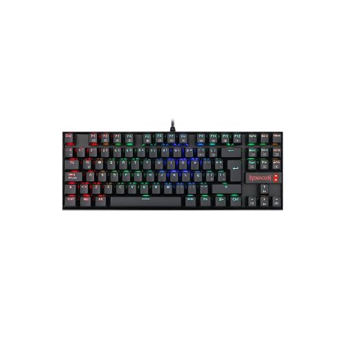 Teclado Gamer Redragon Kumara Black RGB Switch Blue