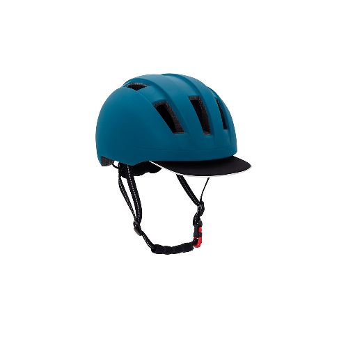 Casco Deportivo HT39BL Reflectante Ajustable Azul