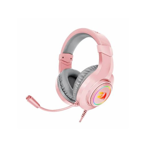 Auriculares Gamer Redragon H260 RGB Hylas Pink