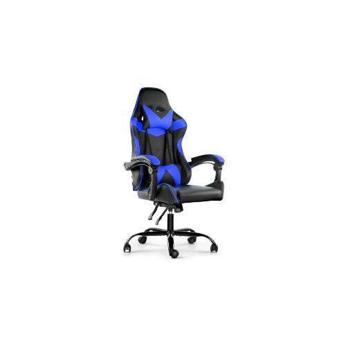 Silla Gamer Lumax Rom Negro y Azul