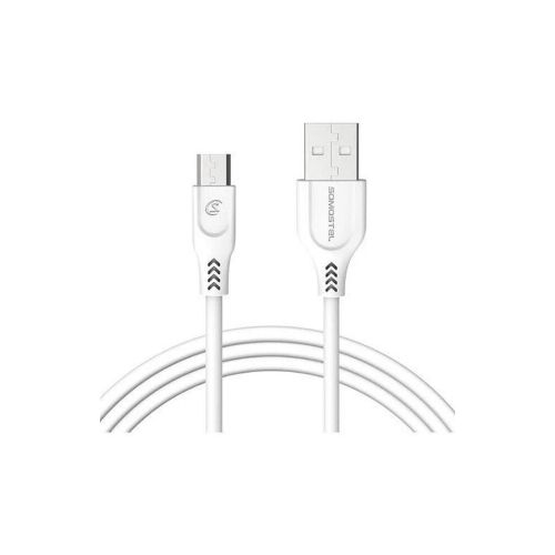 Cargador de pared genérico MicroUSB cableado 2.1A más 1 USB